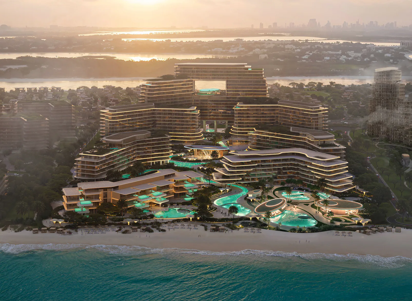 The Meriva Collection by Ellington Properties – beachfront residential development on Dubai Islands.