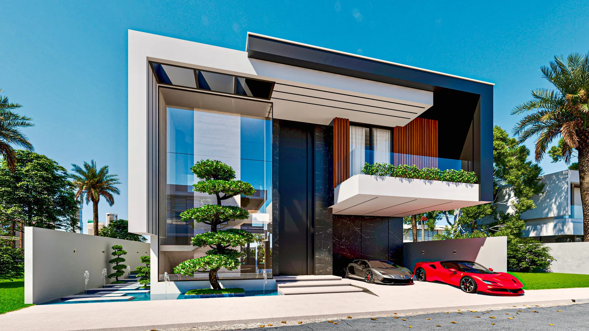 Ultra-Luxury Villa with Burj Khalifa Views